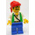 LEGO Skelet Crew Piraat met Groen Vest Minifiguur