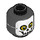 LEGO Skeleton Guy Minifigure Head (Recessed Solid Stud) (3626 / 22267)