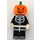 LEGO Skeleton Guy with Jack-O-Lantern Hat