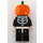 LEGO Skeleton Guy with Jack-O-Lantern Hat