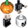 LEGO Skeleton Guy with Jack-O-Lantern Hat