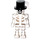 LEGO Skelet in Zwart Top Hoed minifiguur