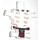 LEGO Skeleton Torso Thick Ribs with Red and Skull (29075 / 45184)