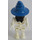 LEGO Esqueleto con Mago Sombrero y Pañuelo Minifigura