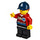 LEGO Ski Patroller with Dark Blue Cap Minifigure