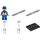 LEGO Skier 8684-12