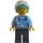 LEGO Skier z Snow Okulary ochronne Minifigurka