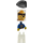 LEGO Skull&#039;s Eye Schooner Pirate met Blauw Jacket minifiguur
