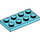 LEGO Sky Blue Plate 2 x 4 (3020)