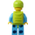 LEGO Skydiver Minifiguur