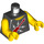 LEGO Sleveless Tour Shirt with Red Electric Guitar Torso (973 / 76382)