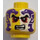 LEGO Sleven Minifigur Hode (Forsenket solid knott) (3626 / 19301)