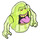LEGO Slimer (Transparent Bright Green) Minifigure