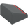 LEGO Slope 1 x 1 (31°) with Black and Red Stripes (35338 / 108568)