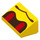 LEGO Steigung 1 x 2 (31°) mit rot Beetle Eyes (85984)