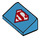 LEGO Steigung 1 x 2 (31°) mit rot superman symbol (34559 / 85984)