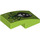 LEGO Slope 1 x 2 Curved with Eye with leaves (11477 / 104854)