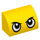 LEGO Slope 1 x 2 Curved with Penguin Eyes (37352 / 69114)