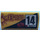 LEGO Slope 1 x 4 Curved with &quot;14 RALLY&quot;, &quot;EXPEDITE&quot; and Octan Logo - Left Side Sticker (6191)