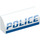 LEGO Slope 1 x 4 Curved with &#039;POLICE&#039; (6191 / 67290)