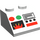 LEGO Steigung 2 x 2 (45°) mit Feuer und Buttons (3039)