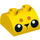 LEGO Steigung 2 x 2 Gebogen mit 2 Bolzen auf oben mit Augen und Orange Dots (30165 / 57423)