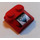 LEGO Pente 2 x 2 x 0.7 Incurvé avec &#039;66&#039; sans extrémité incurvée (41855)