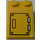 LEGO Helling 2 x 3 (25°) met Hatch en Zilver Hinges Sticker met ruw oppervlak (3298)