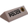 LEGO Steigung 2 x 4 (45°) Doppelt mit Super Secret Polizei (Recht) Aufkleber (3041)