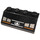 LEGO Pente 2 x 4 (45°) avec Dual Argent Headlights Paterne avec surface rugueuse (3037 / 83049)