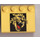 LEGO Steigung 3 x 4 (25°) mit Cheetah Kopf auf Schwarz Background (3297)