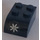 LEGO Helling Steen 2 x 3 met Gebogen bovenkant met Snowflake Patroon Sticker (6215)