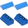 LEGO Sloping Roof Bricks (Blau) 280-2