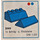 LEGO Sloping Roof Bricks (Bleu) 280-2