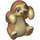 LEGO Sloth mit Brown Augen und Fur (67420)