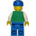 LEGO Klein Flugzeug Pilot Minifigur