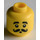 LEGO Snake Charmer Minifigure Head (Recessed Solid Stud) (3626 / 19110)