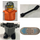 LEGO Snowboarder, Oranje Vest 7922