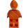 LEGO Soccer Goalie, Female (Orange) Minifigure