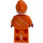 LEGO Soccer Goalie, Female (Orange) Figurine