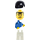 LEGO Soccer Player Blue/White Team Minifigure