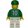 LEGO Fotboll Player (Number 10) Minifigur