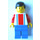 LEGO Soccer Player with Number 18 Minifigure