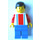 LEGO Jalkapallo Player jossa Number 18 Minihahmo