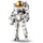 LEGO Raum Astronaut 31152