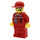 LEGO Weltraum Shuttle Team Member mit Rot Overalls Minifigur