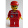 LEGO Przestrzeń Czółenko Team Member z Czerwony Kombinezon Minifigurka