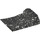 LEGO Speckle Black Slope 2 x 3 x 0.7 Curved with Wing (47456 / 55015)