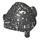 LEGO Speckle Black Viking Helmet (53450 / 54199)