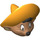 LEGO Speedy González Minifigure Head with sombrero